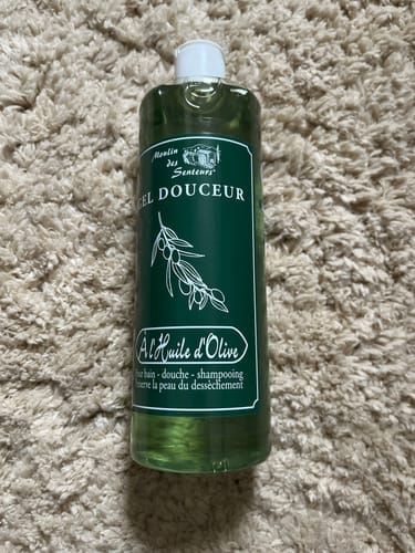 Customer photo review of Gel Douche à l'Huile d'Olive 500ml