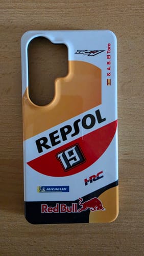Kundenbewertung mit Foto zu RC213V MotoGP Marc Márquez 2019 Champion Livery - Individuelle Premium Hülle für Samsung