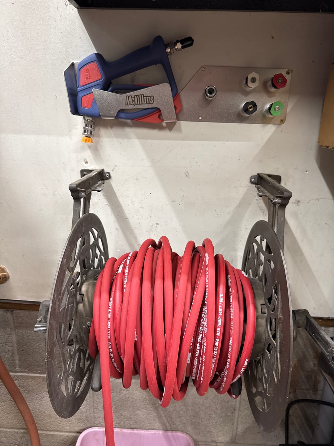 Customer photo review of Stainless Wall Organizer
