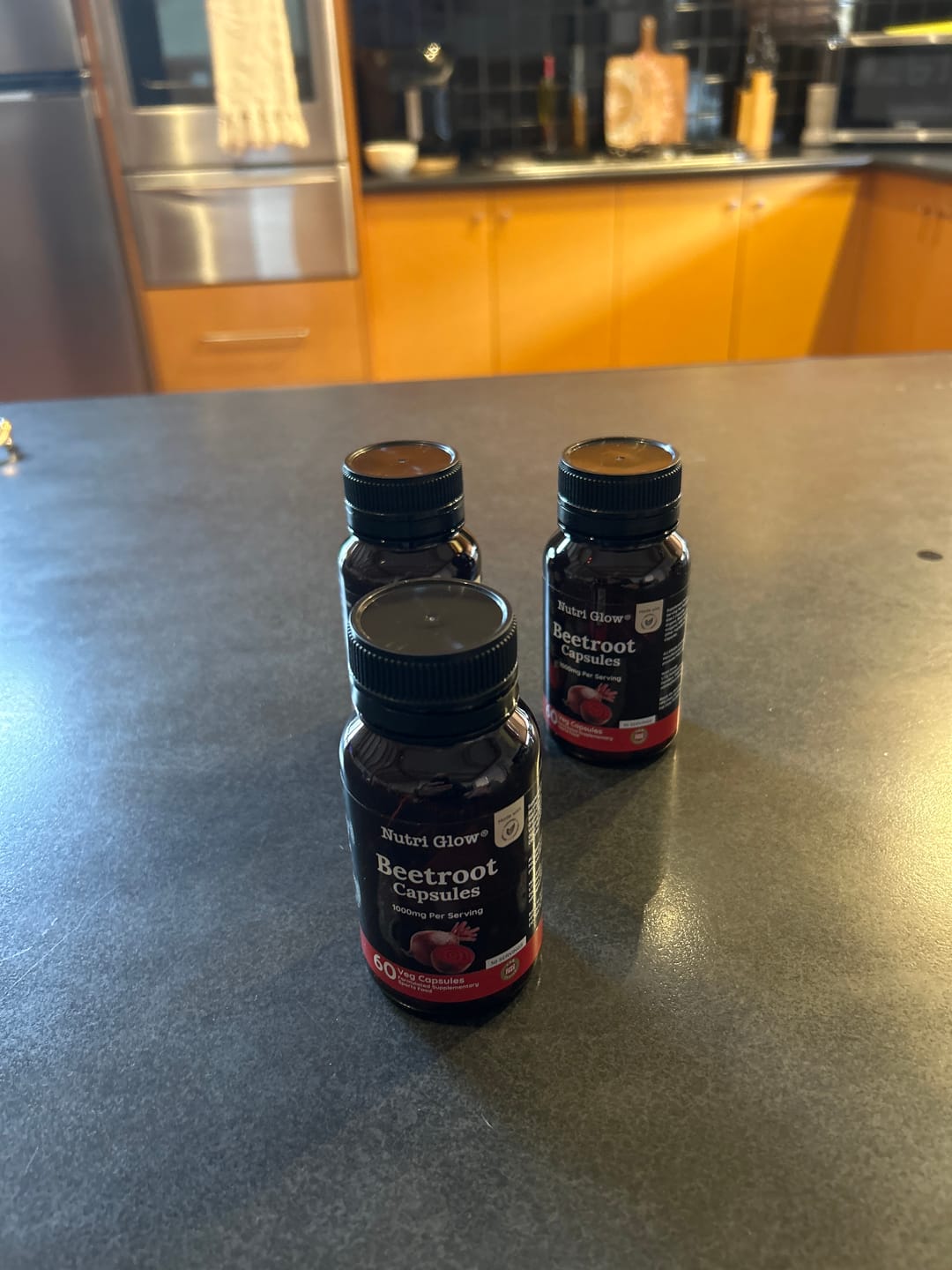 Customer photo review of Nutri Glow Organic Beetroot 60 Capsules