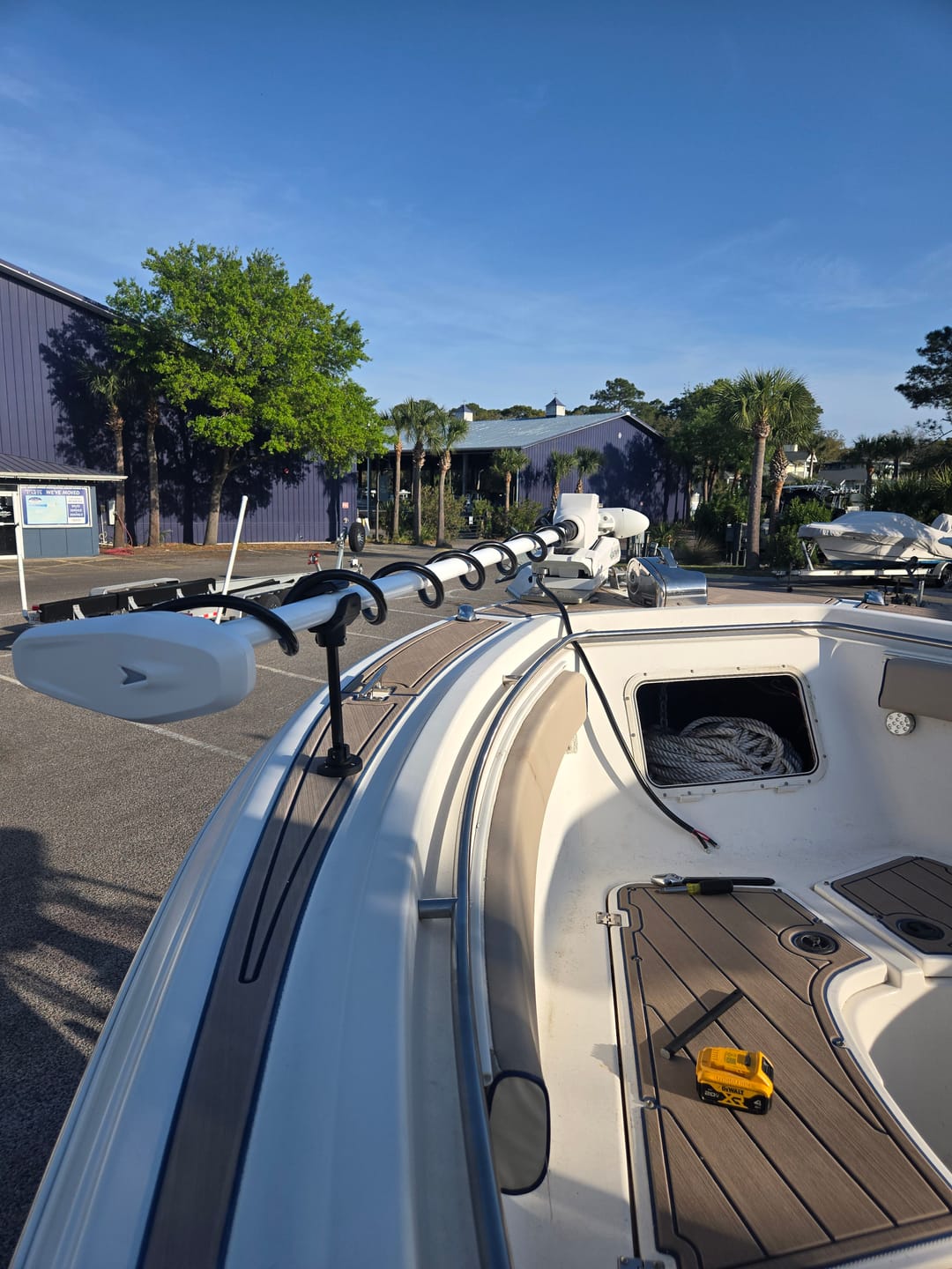Customer photo review of Sea Swivel™ Trolling Motor Mount