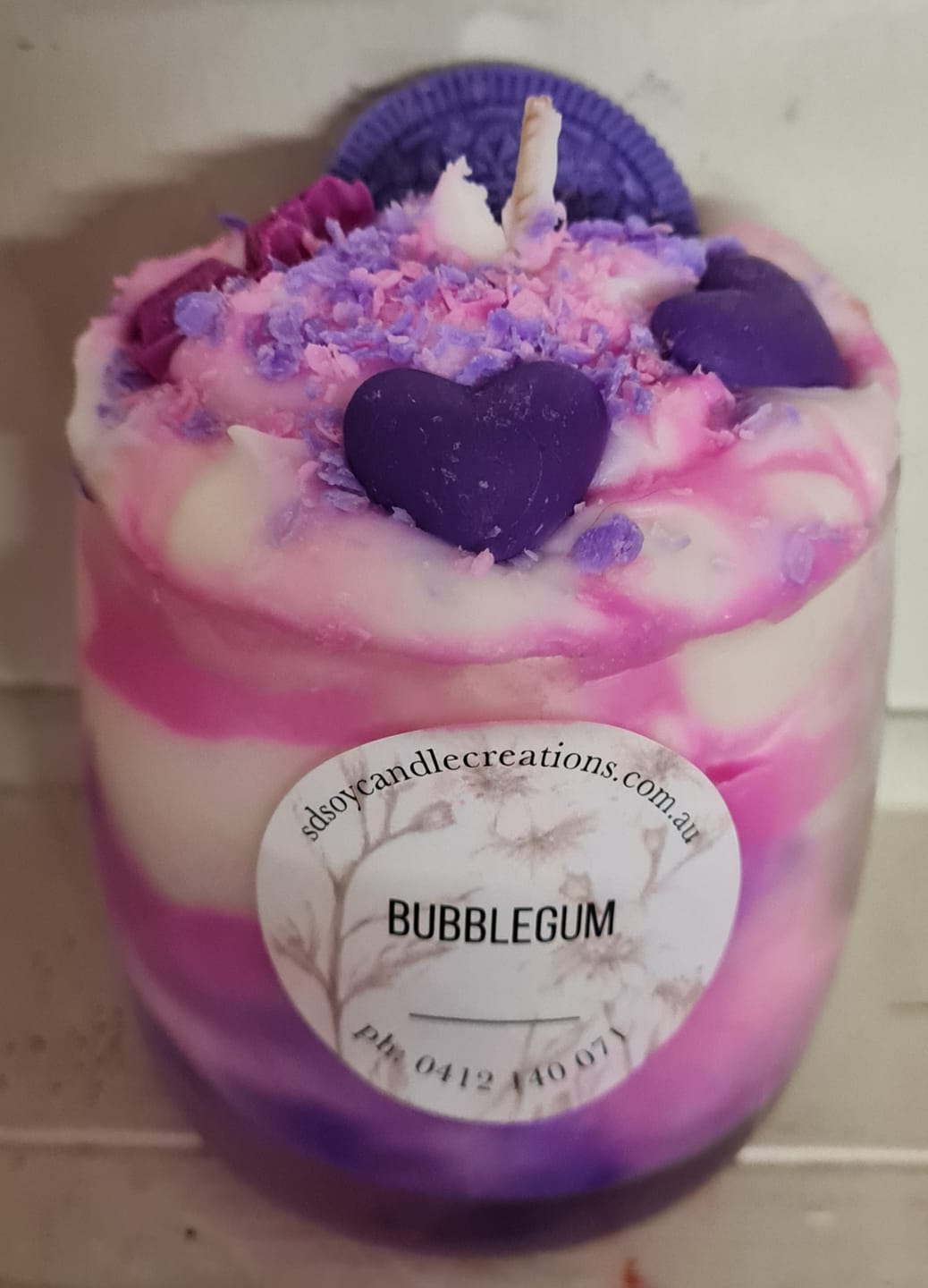 Customer photo review of Raspberry Nectar & Vanilla