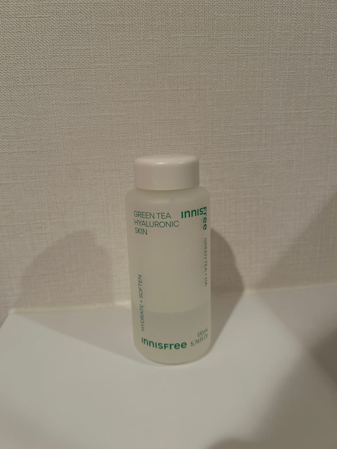 Customer photo review of グリーンティー　ヒアルロン　スキン