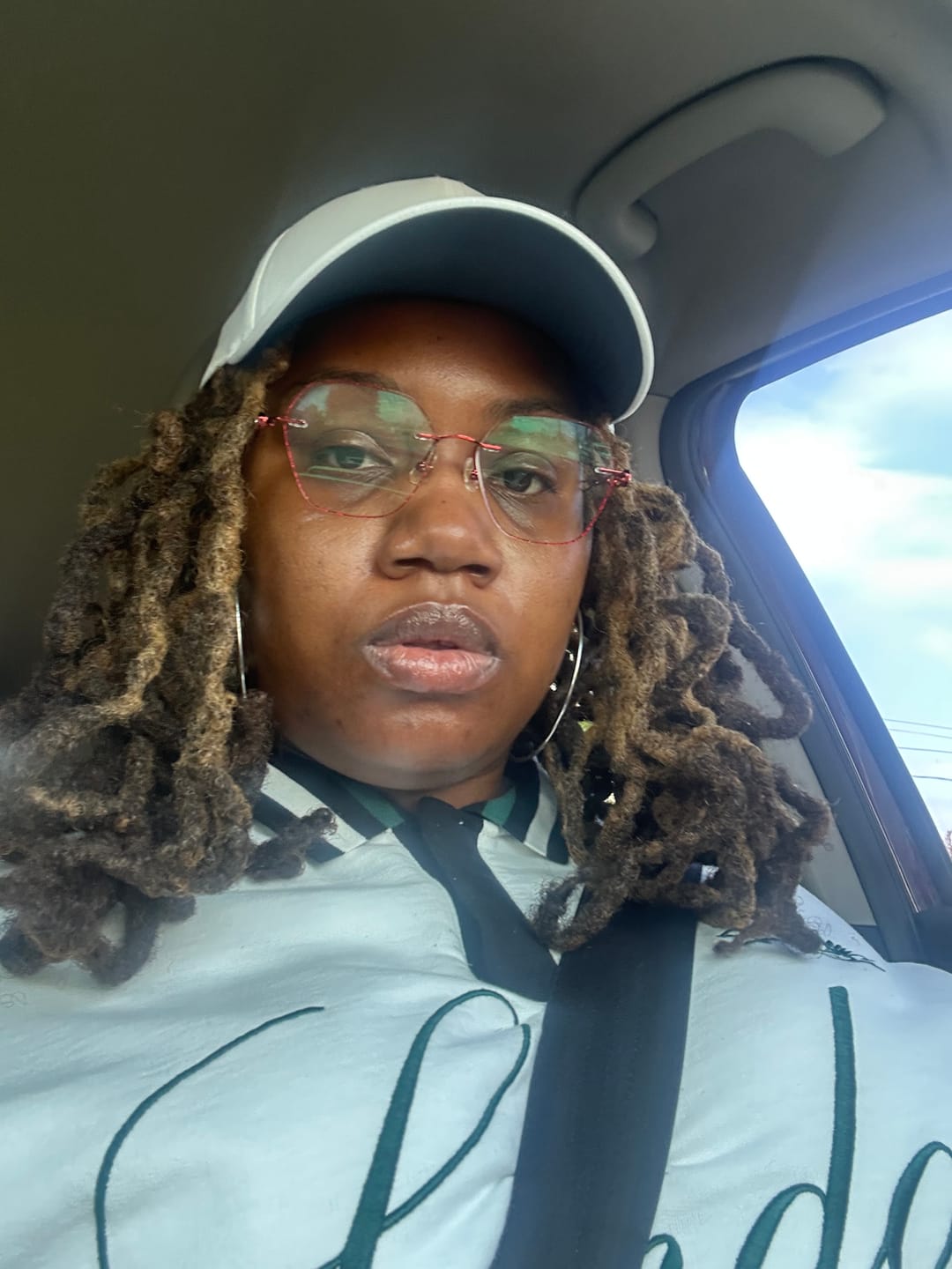 Customer photo review of Aria Eyeglasses