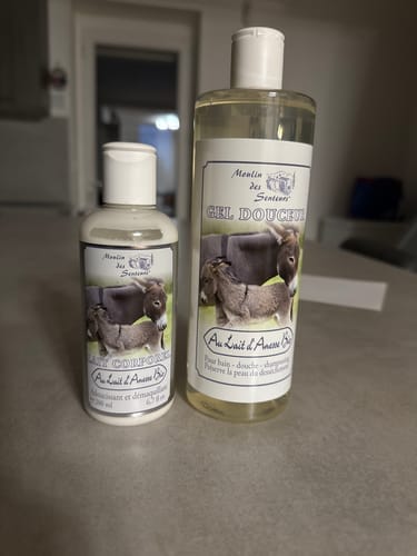 Customer photo review of Lait Corporel au Lait d'Anesse BIO 200ml