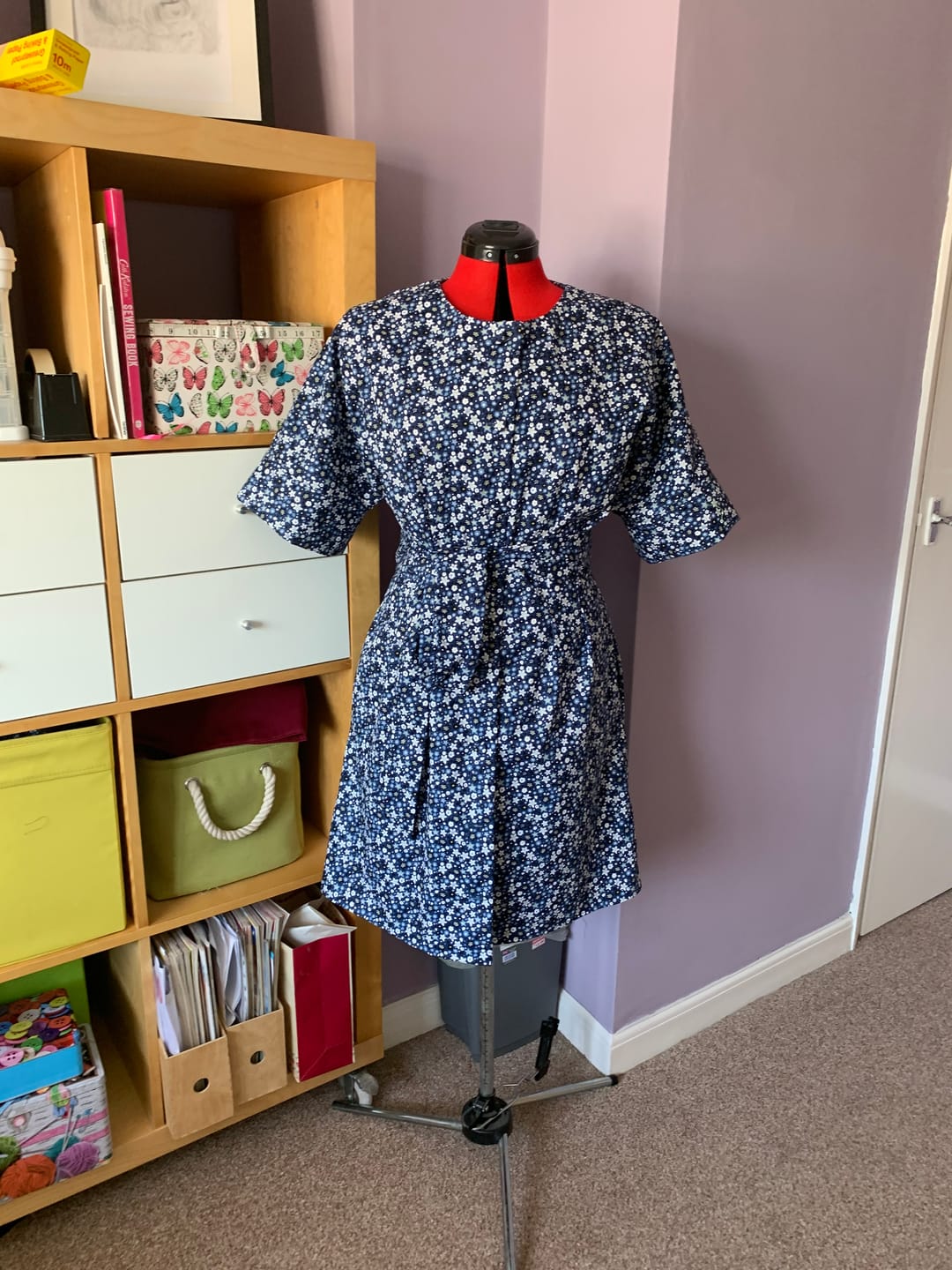 Customer photo review of Floral Field Polycotton Fabric