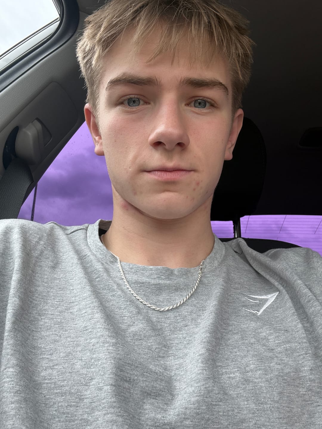 Customer photo review of 2.5MM STERLING SILVER ROPE CHAIN
