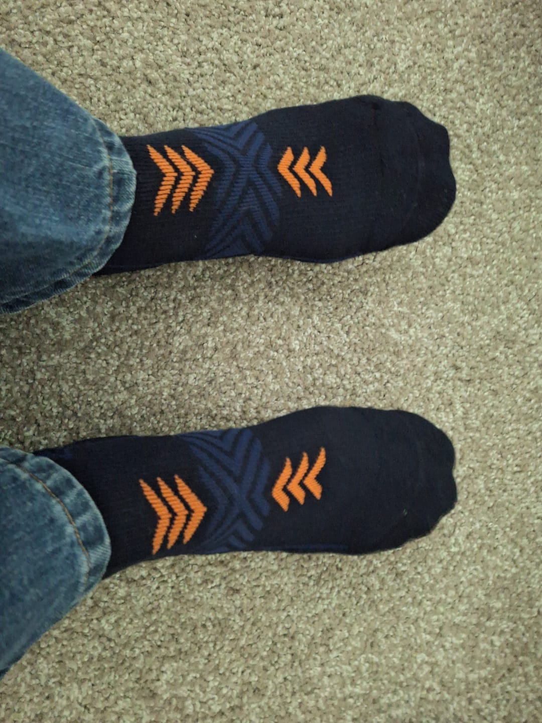 Customer photo review of Quarter Socks