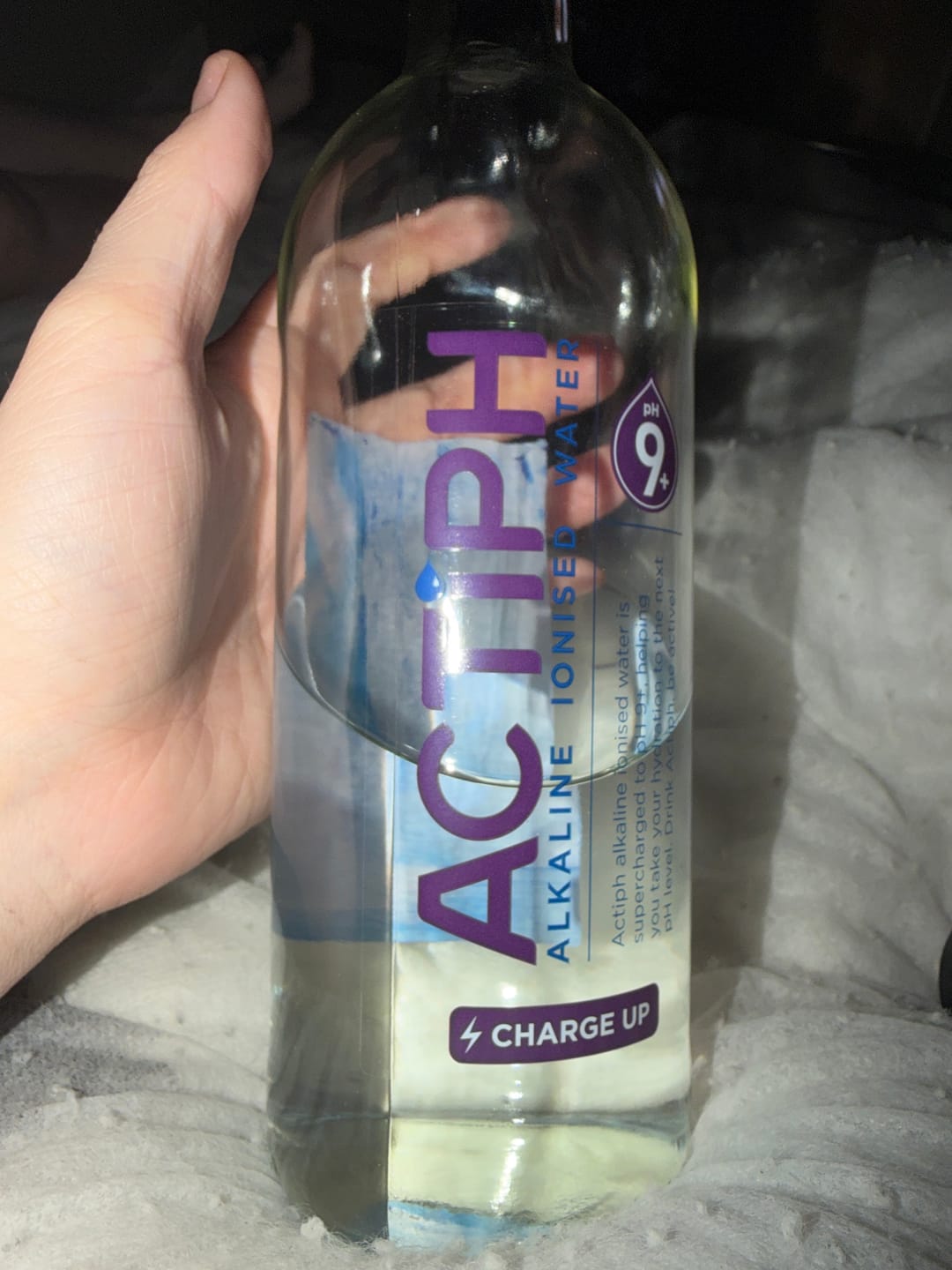 Customer photo review of Actiph Alkaline Ionised Water - 12 x 750ml