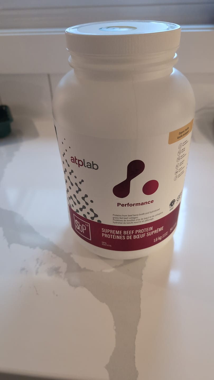 Customer photo review of ATP Lab - Supreme Beef Protein - 850g-1.6kg