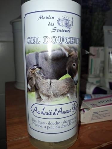 Customer photo review of Gel Douche au Lait d'Anesse BIO 500ml