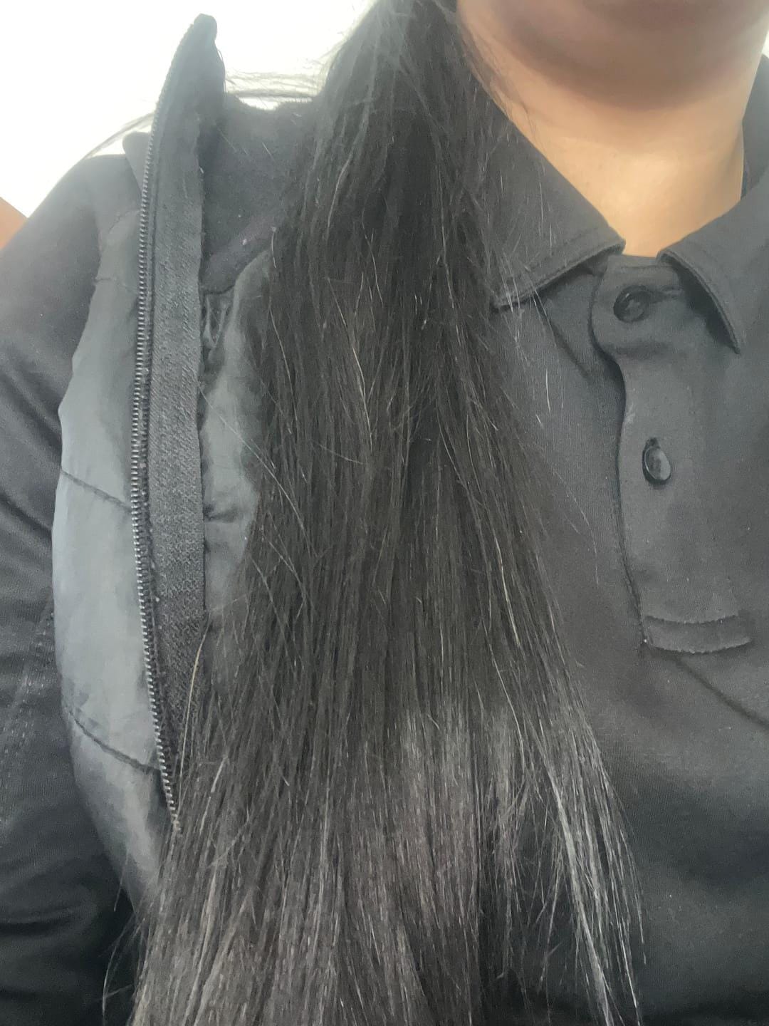Customer photo review of Collagen Hair Mask