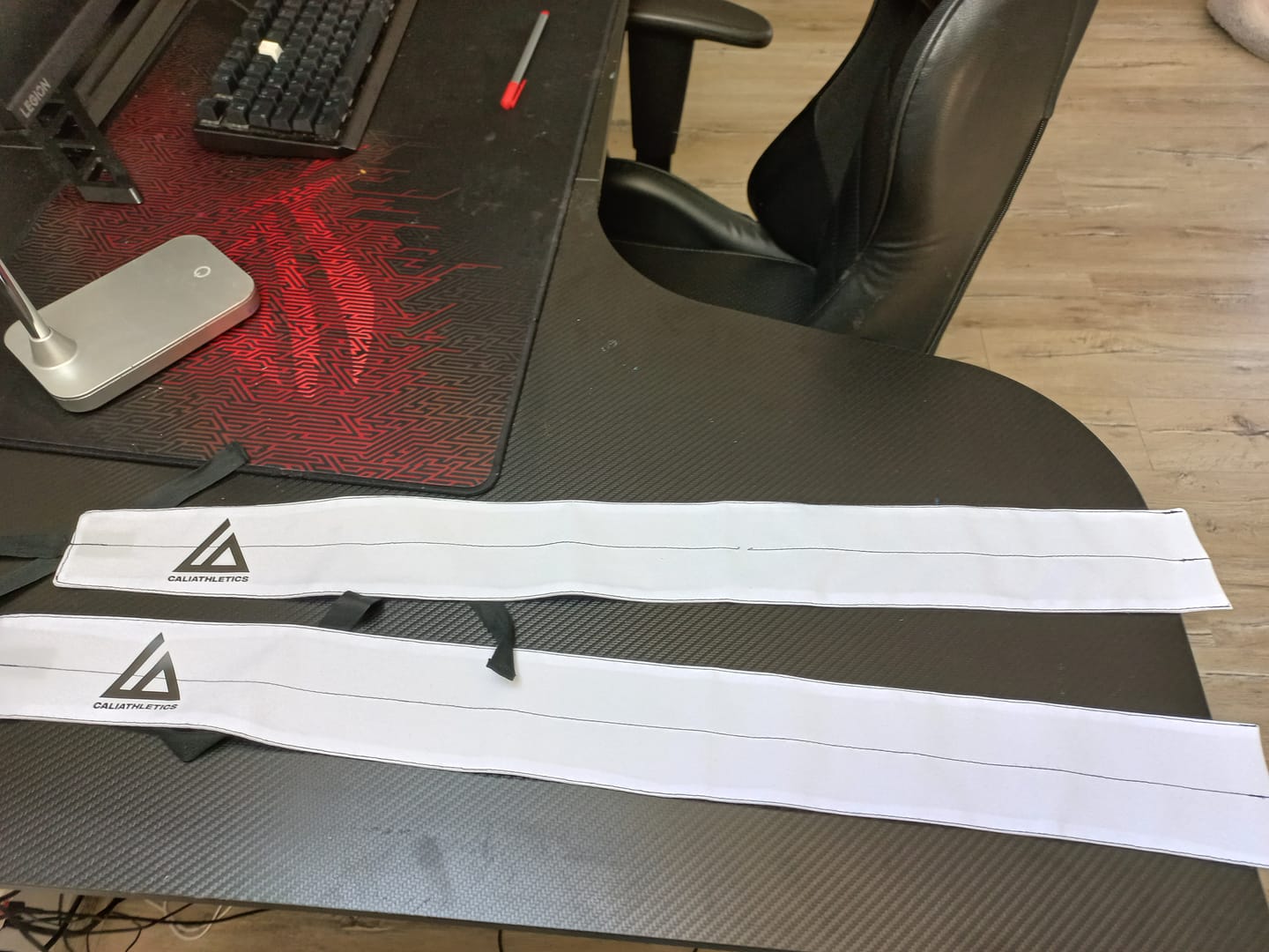 Customer photo review of Wrist Wraps White