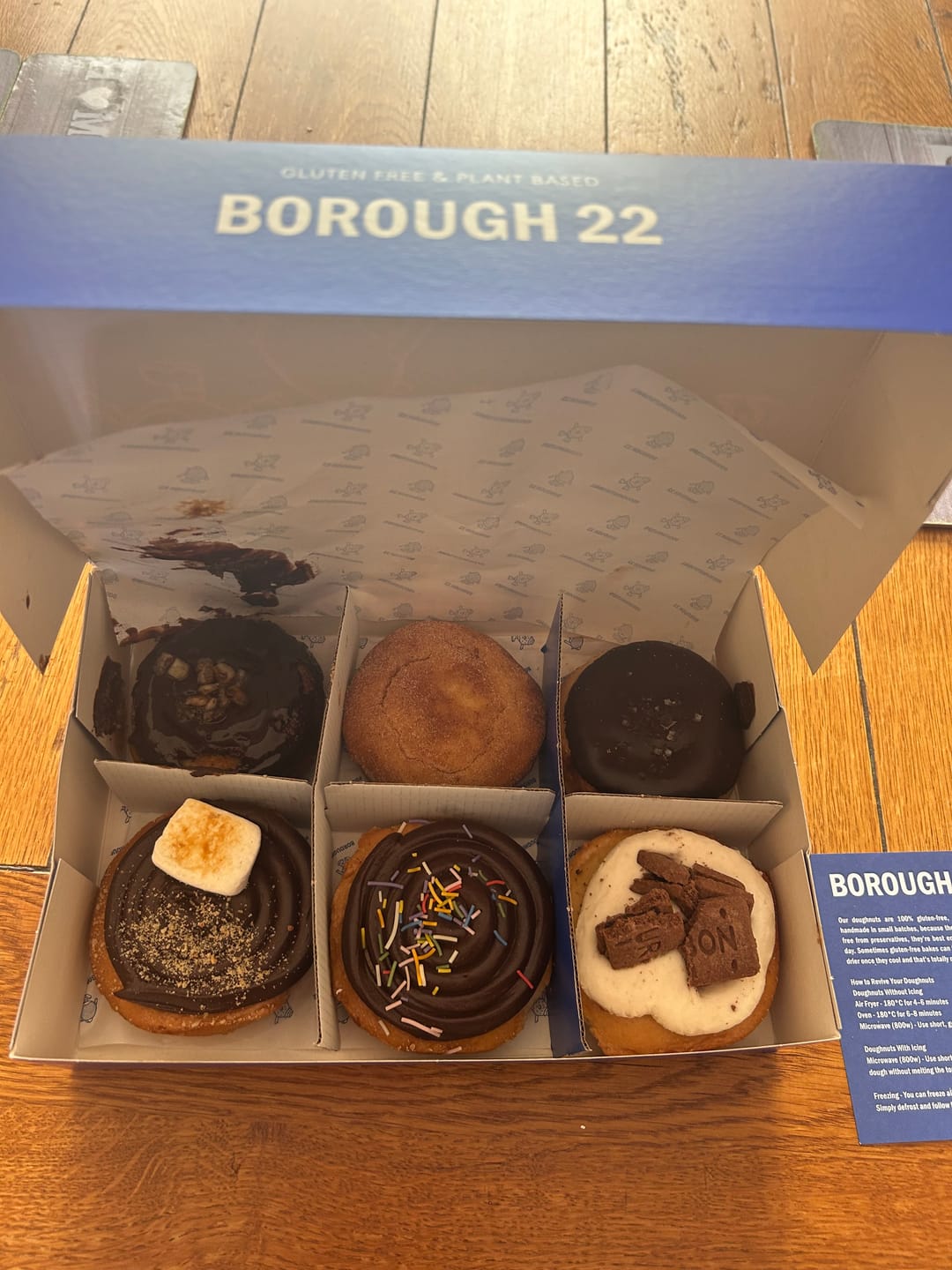 Customer photo review of The Baked Chocolate Lovers Box