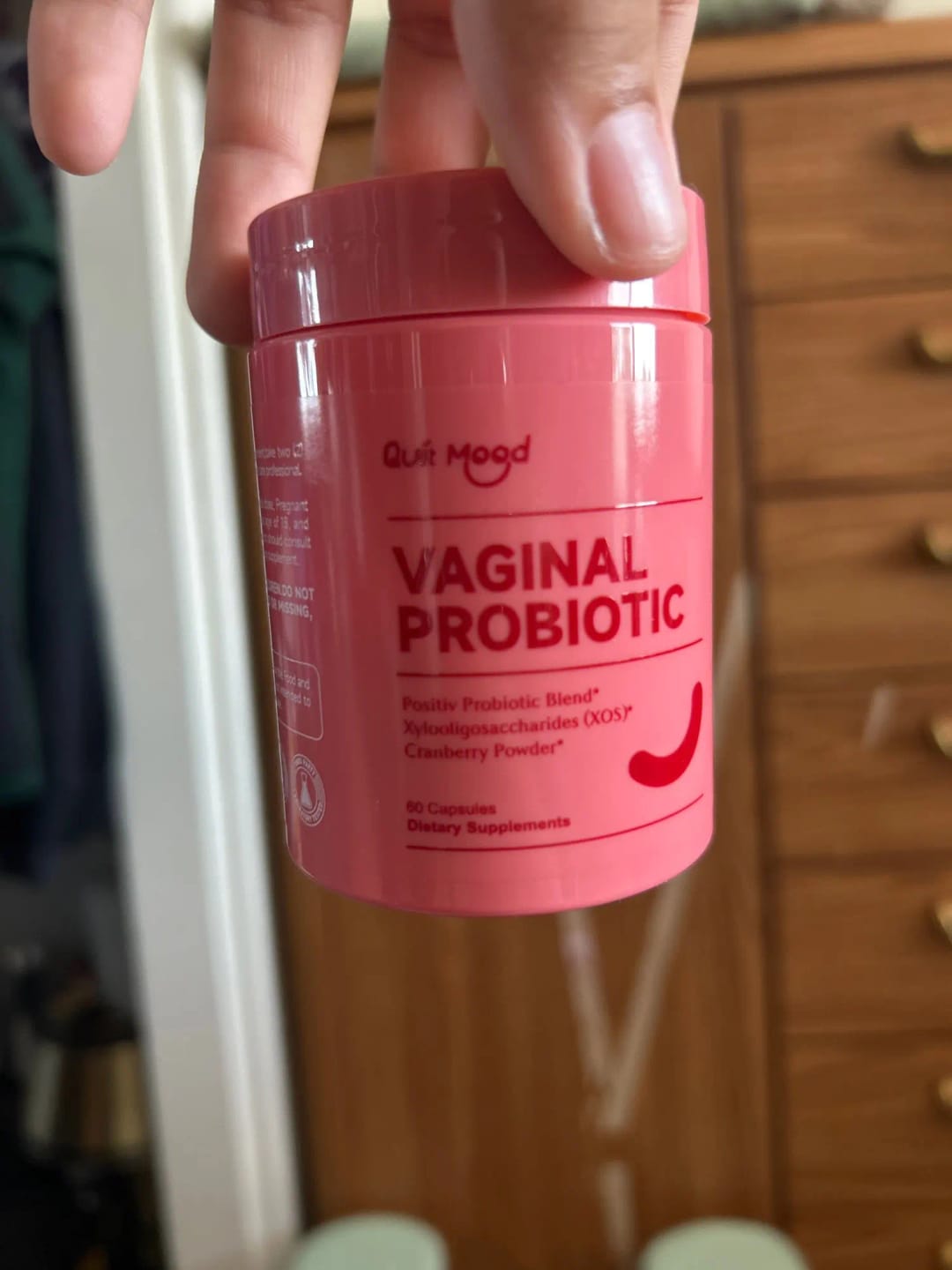 Customer photo review of Natural Probiotic Vaginal Capsules