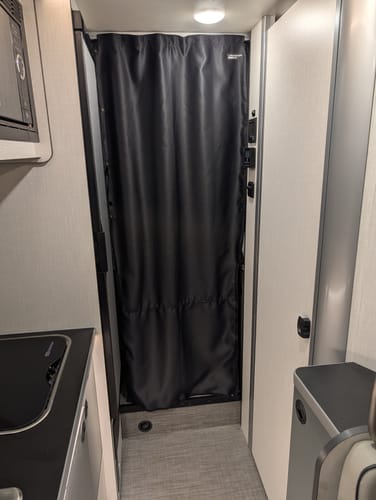 Customer photo review of Transit Ekko Bedroom Curtain