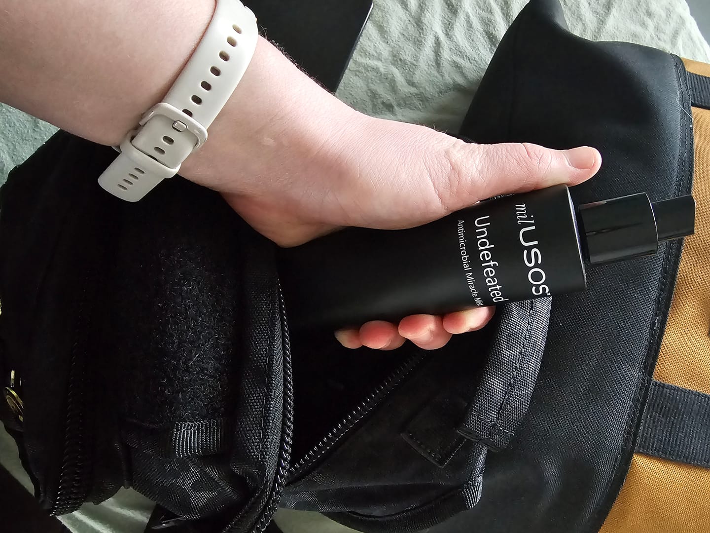 Customer photo review of Undefeated Miracle Mist