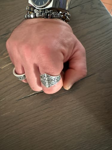 Customer photo review of MONARCH. - 925 STERLING SILVER