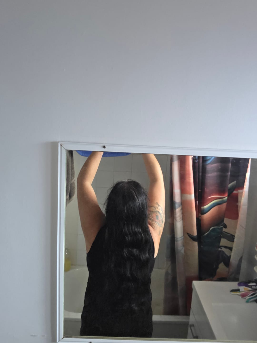 Customer photo review of Mend & Renew Split End Serum