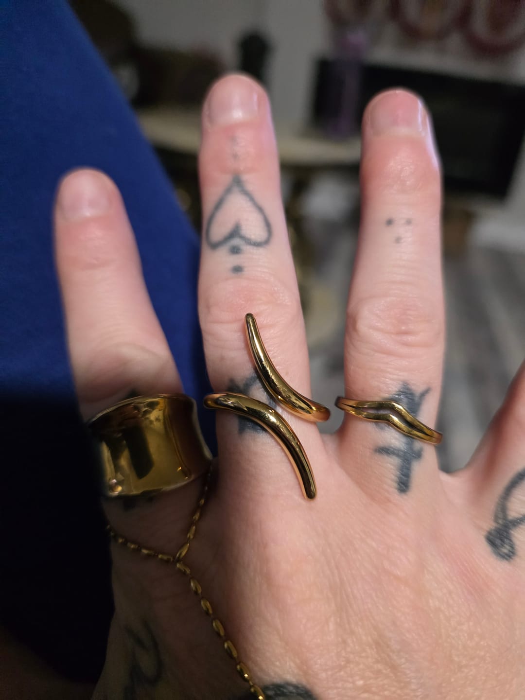 Customer photo review of Noosa Swirl Ring (Bundle)