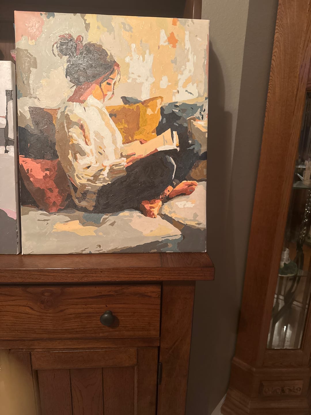 Customer photo review of Sunday time | Paint by Number