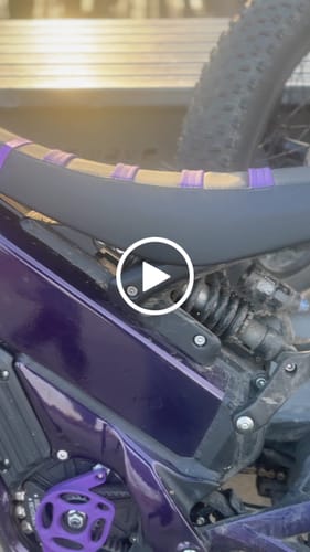 Customer video review of Custom Seat Cover: Talaria XXX