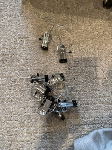 Customer photo review of Multifunctional Stainless Steel Clothes Clip Hanger