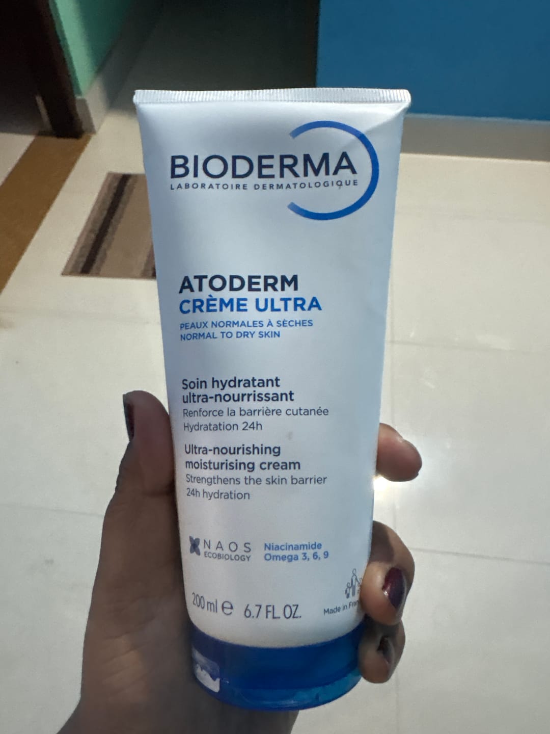 Customer photo review of Bioderma Atoderm Creme Ultra-Nourishing Moisturizer