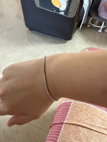 Customer photo review of Ella Tennis Bracelet