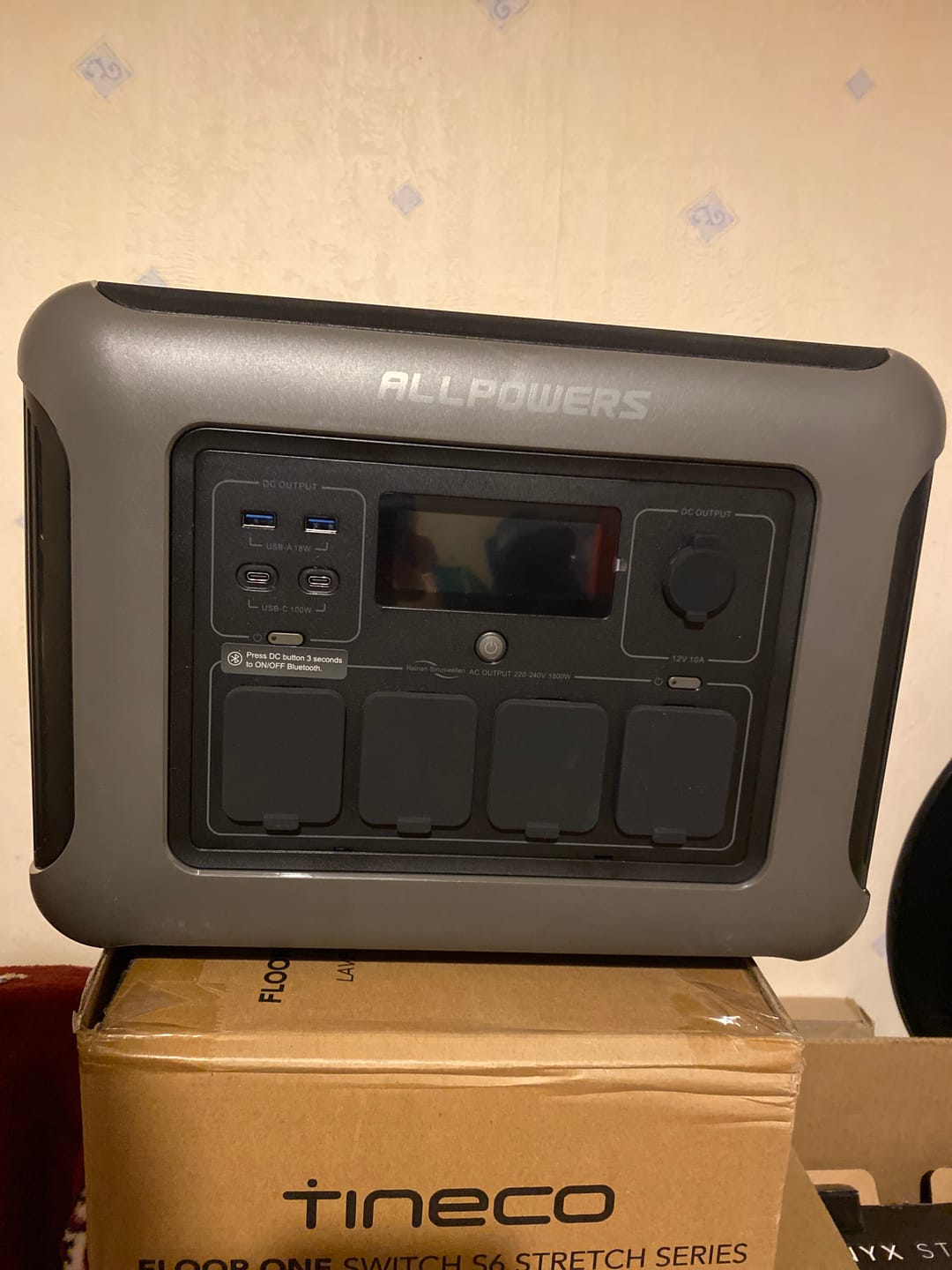 Customer photo review of ALLPOWERS R1500 Station électrique portable 1800W 1152Wh Batterie LiFeP04