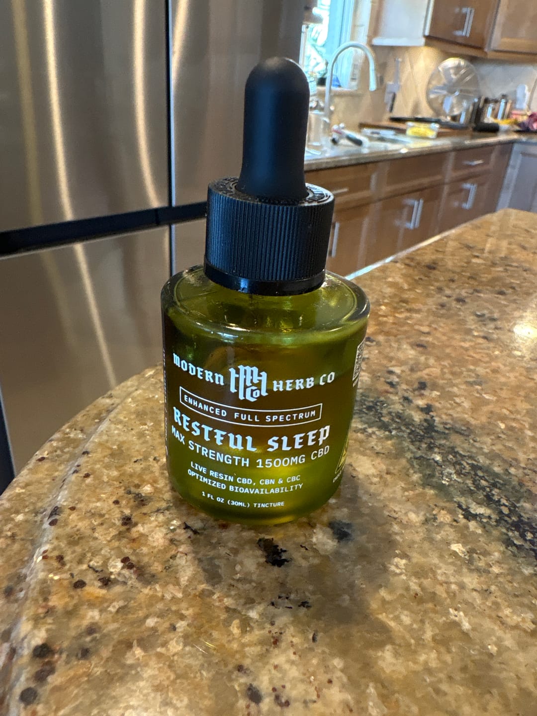 Customer photo review of Live Resin CBD Tincture