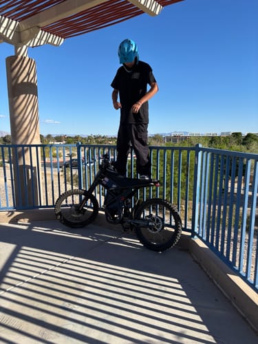 Customer photo review of Workman Tee