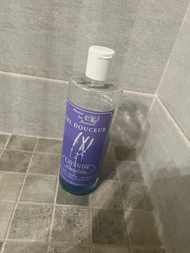 Customer photo review of Gel Douche Lavande 500ml
