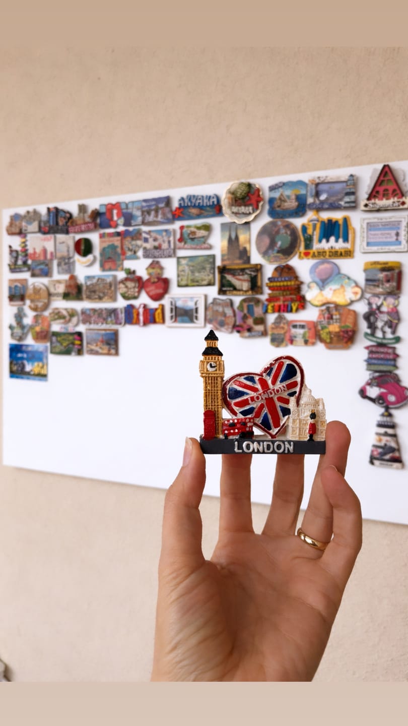 Customer photo review of Metal Magnet Panosu Beyaz