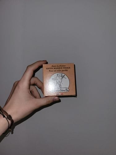 Customer photo review of Savon masque au lait de chèvre bio 100g