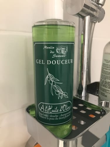 Customer photo review of Gel Douche à l'Huile d'Olive 500ml