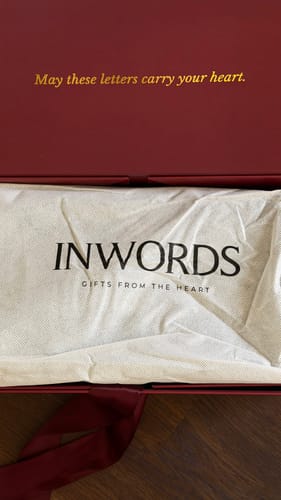 Customer photo review of The Forever Letters Keepsake Set