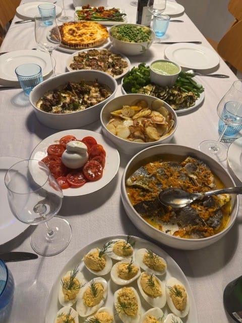 Customer photo review of כוס זכוכית | פסים