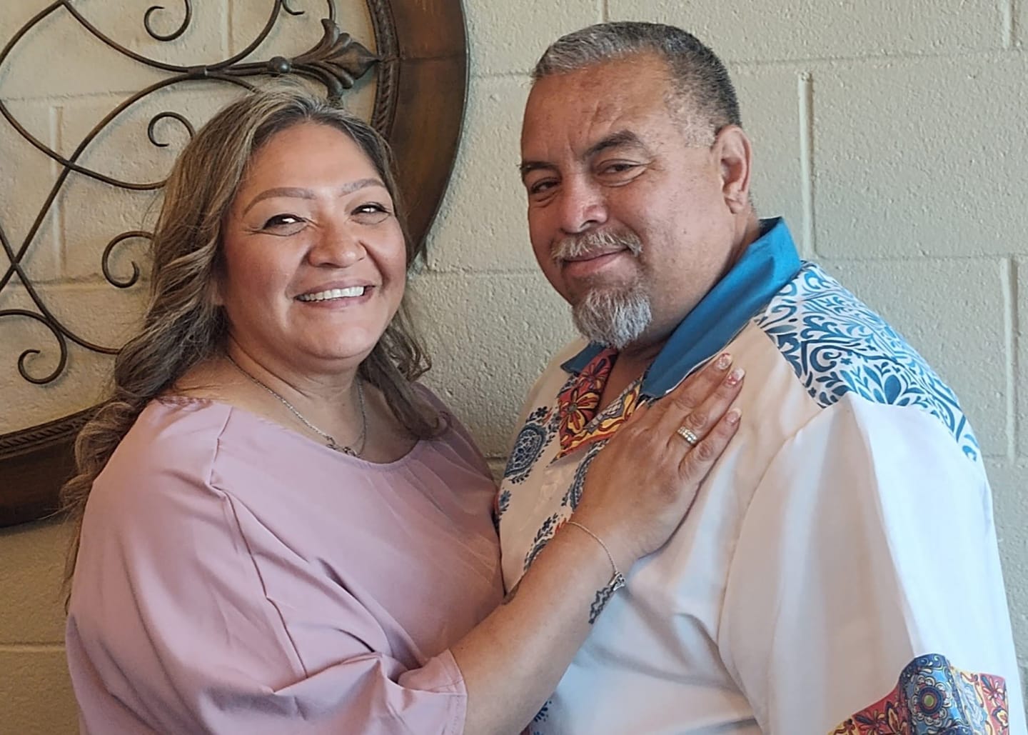 Customer photo review of Talavera Corazones Guayabera
