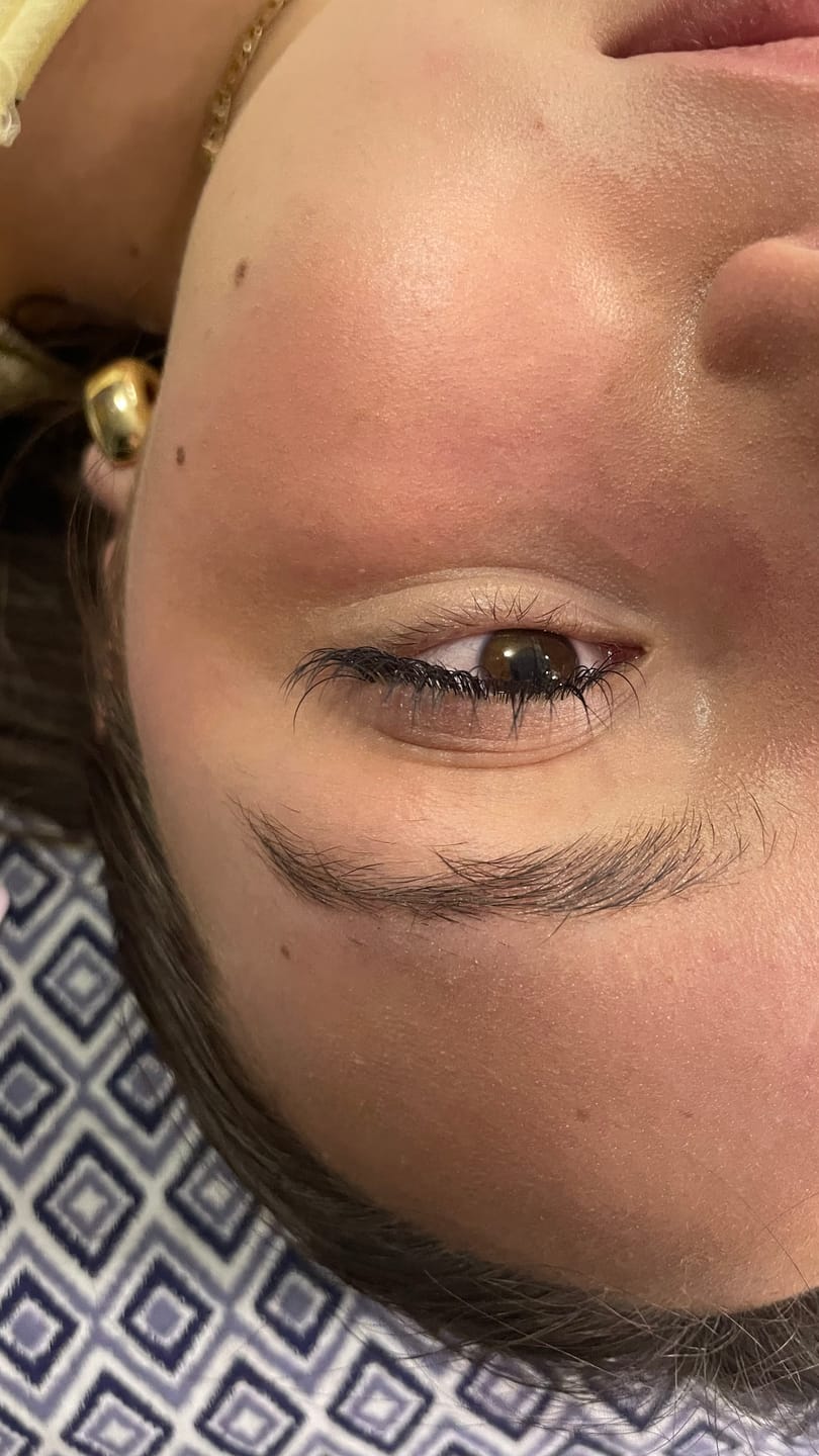 Customer photo review of Classic Lash Extensions 0.15mm
