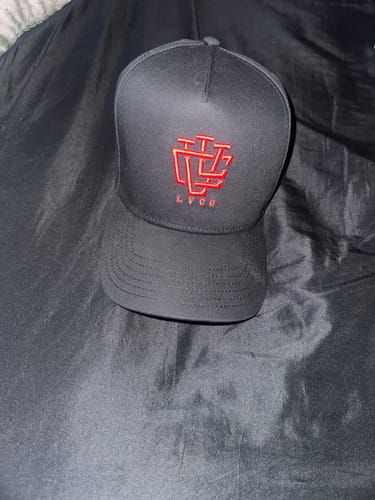 Customer photo review of LVCO Black Flame A-Frame Snapback
