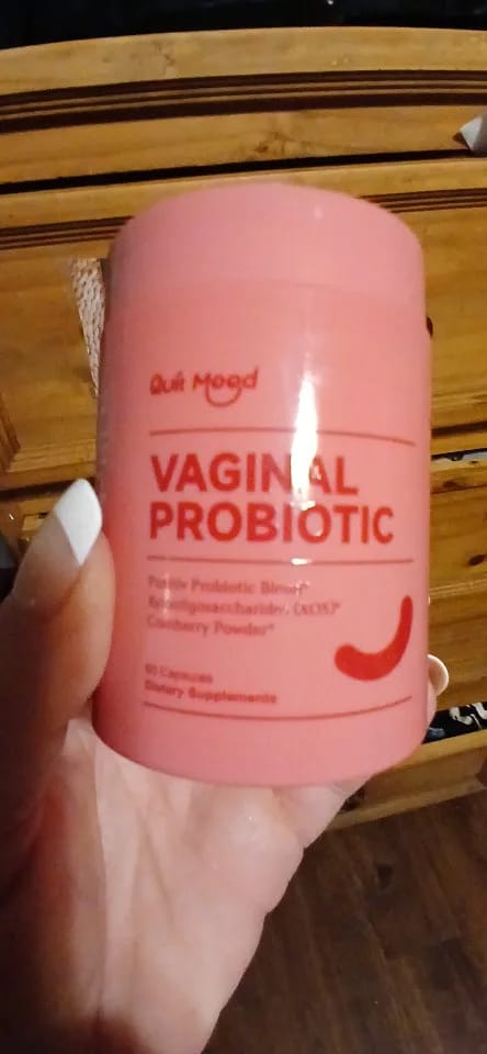 Customer photo review of Natural Probiotic Vaginal Capsules
