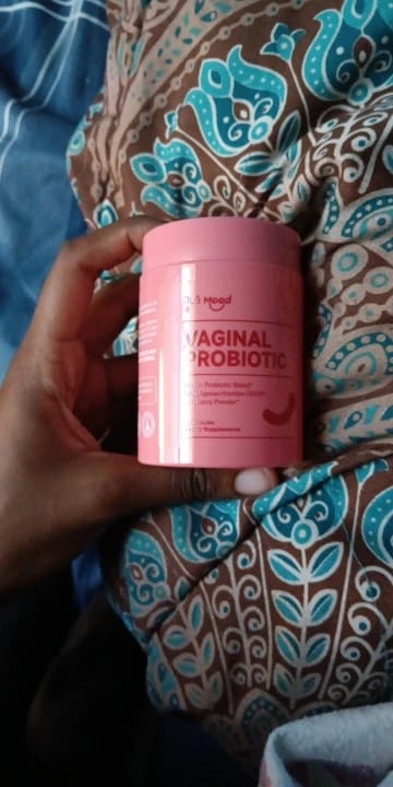 Customer photo review of Natural Probiotic Vaginal Capsules