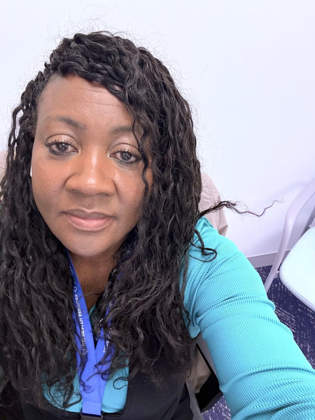 Customer photo review of Human Crochet Hair Natural Wave