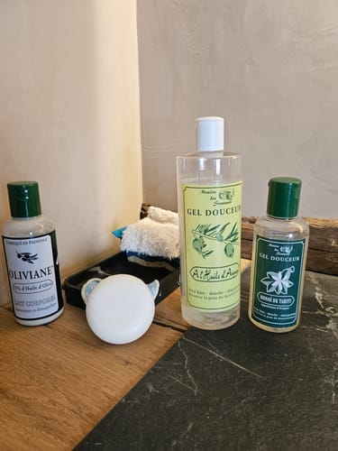 Customer photo review of Savon masque au lait de chèvre bio 100g