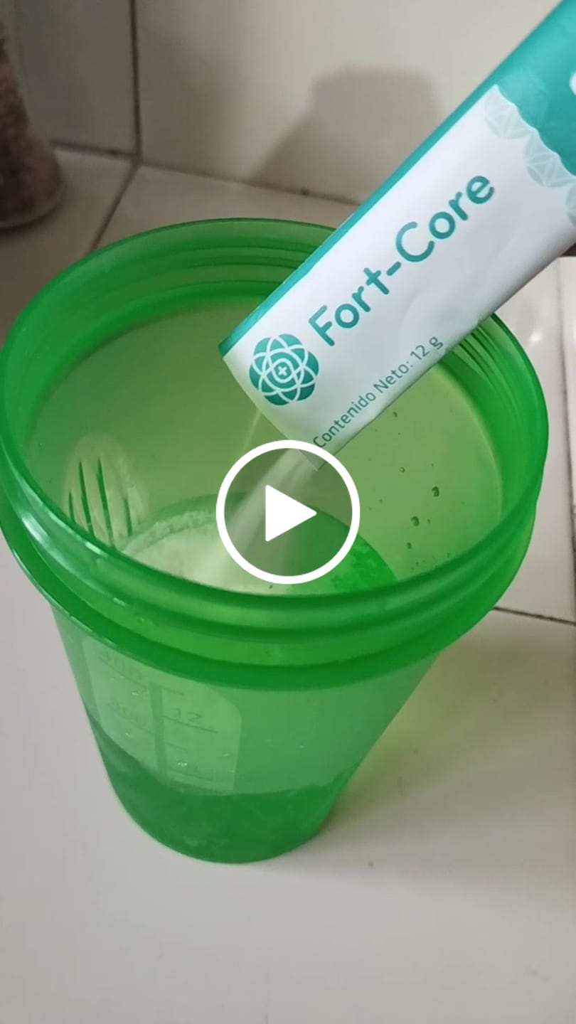 Customer video review of Shot Colágeno Fort Core | Colágeno hidrolizado | 30 sobres de 12 g
