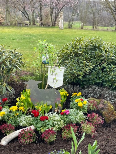 Customer photo review of Gartenstecker Schaf