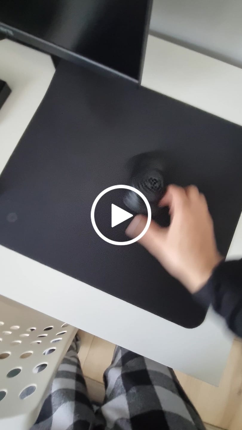 Customer video review of Steelseries Aerox 3 2022 için Hoverpad V3 Mouse Skate