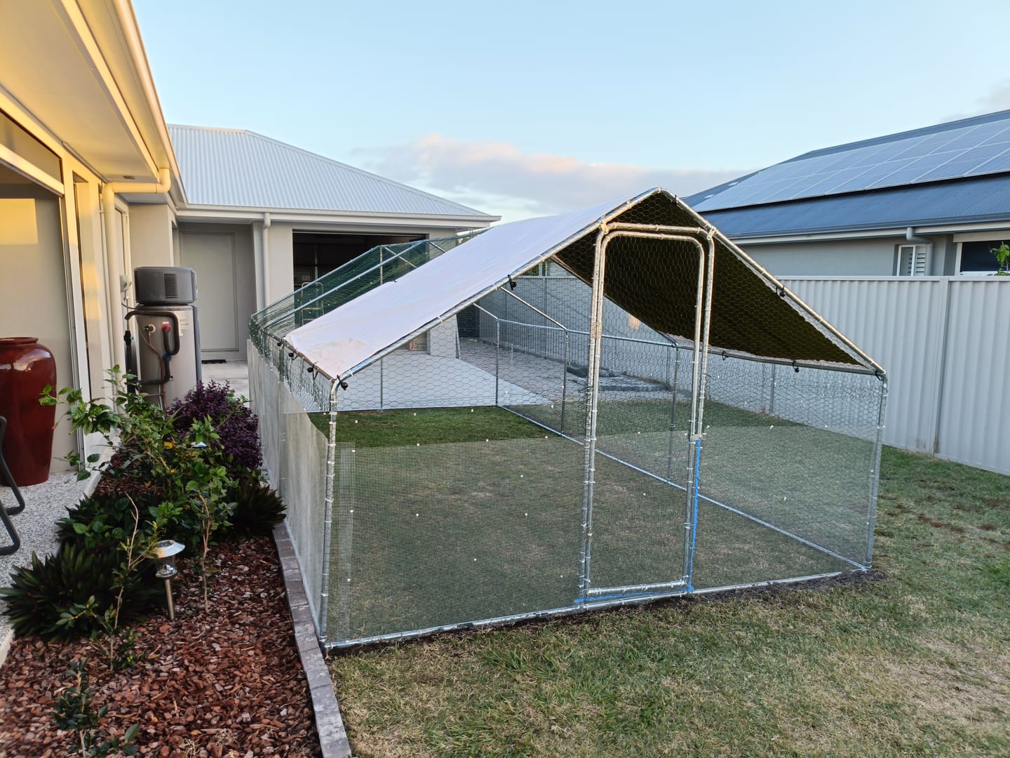 Customer photo review of Pets Gear Metal Cat Cage Outdoor Enclosure