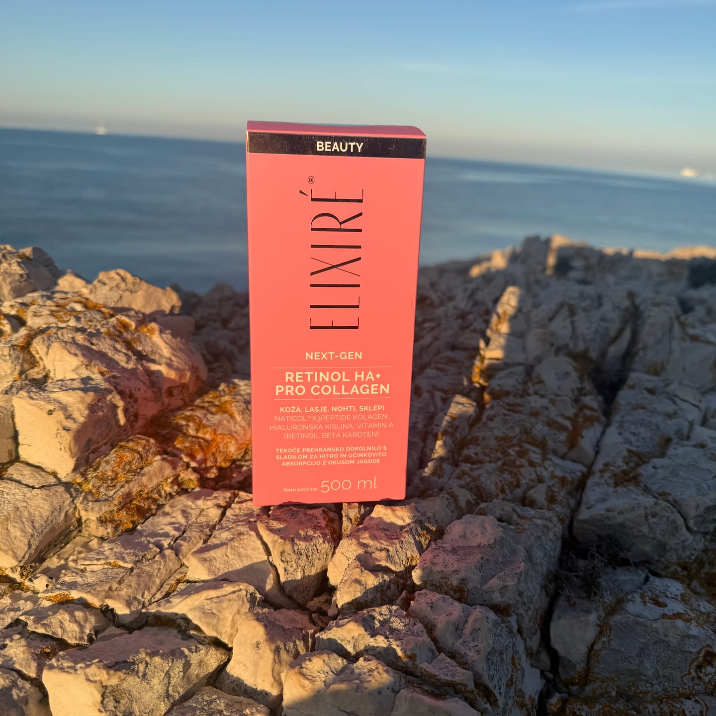 Customer photo review of RETINOL HA+ PRO COLLAGEN, okus jagode